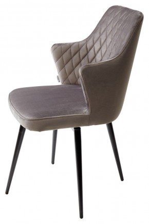 Стул HERMAN 360 град. ГРАФИТ #14, велюр / черный каркас М-City в Лесном - lesnoy.mebel24.online | фото 4