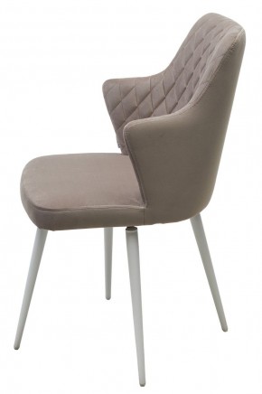 Стул HERMAN 360 град. ЛАТТЕ #25, велюр / белый каркас М-City в Лесном - lesnoy.mebel24.online | фото 6