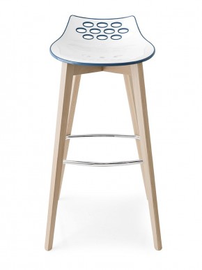 Стул JAM W CB/1487, ash.P19W OAK NATURAL/ P799-P11P WHITE/ GLOSSY NOUGAT в Лесном - lesnoy.mebel24.online | фото