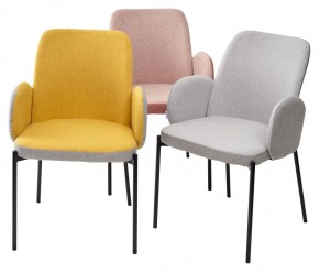 Стул NIKKI VF109 розовый / VF110 брусничный М-City в Лесном - lesnoy.mebel24.online | фото 2