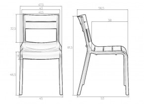 Стул обеденный DOBRIN TIM, черный (B-03) в Лесном - lesnoy.mebel24.online | фото 9