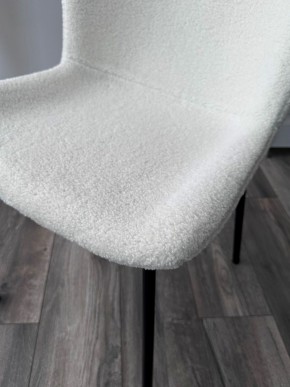 Стул RIYA UF992-01 Белый, teddy / черный каркас М-City в Лесном - lesnoy.mebel24.online | фото 4