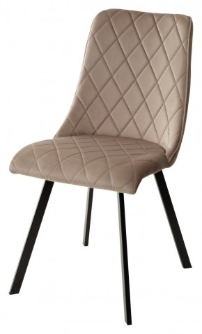 Стул TYCOON BLUVEL-40 бежевый, велюр М-City в Лесном - lesnoy.mebel24.online | фото 1