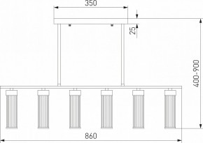 Светильник на штанге Eurosvet Oriens 60166 латунь в Лесном - lesnoy.mebel24.online | фото 3