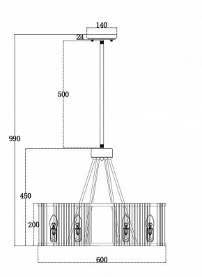 Светильник на штанге Maytoni Solar MOD087PL-06G в Лесном - lesnoy.mebel24.online | фото 4