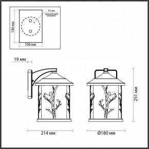 Светильник на штанге Odeon Light Cuita 4963/1W в Лесном - lesnoy.mebel24.online | фото 4