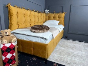 СВЕТЛАНА 3 Кровать угловая (Горчичный) в Лесном - lesnoy.mebel24.online | фото 4