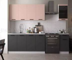 ТЕХНО Кухонный гарнитур 2,0 м Компоновка №3 в Лесном - lesnoy.mebel24.online | фото 2