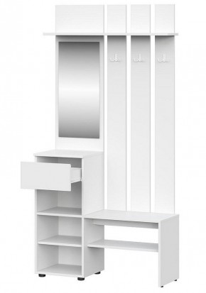 Токио Вешалка с зеркалом в Лесном - lesnoy.mebel24.online | фото 2