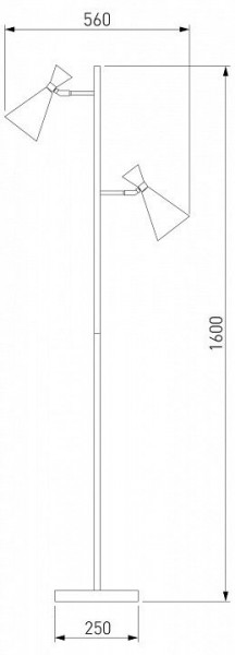 Торшер Bogate-s Glustin 01109/2 в Лесном - lesnoy.mebel24.online | фото 3