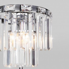 Торшер Eurosvet Elegante 01137/3 хром/прозрачный хрусталь Strotskis в Лесном - lesnoy.mebel24.online | фото 4