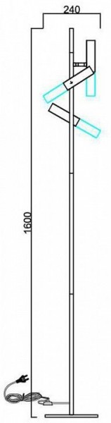 Торшер ST-Luce Eclip SL1236.405.03 в Лесном - lesnoy.mebel24.online | фото 5