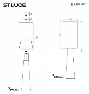 Торшер ST-Luce Jackie SL1354.605.01 в Лесном - lesnoy.mebel24.online | фото 5
