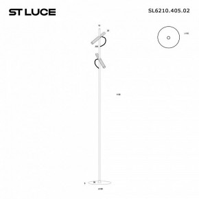 Торшер ST-Luce LILT SL6210.405.02 в Лесном - lesnoy.mebel24.online | фото 2