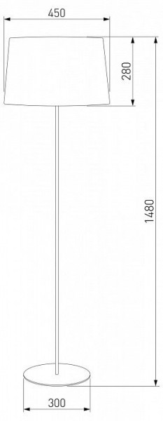 Торшер TK Lighting Maja 2920 Maja Black в Лесном - lesnoy.mebel24.online | фото 2