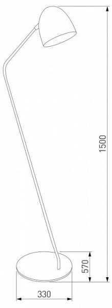 Торшер TK Lighting Soho 5037 Soho Black в Лесном - lesnoy.mebel24.online | фото 2
