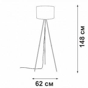 Торшер Vitaluce V2880 V2880-1/1P в Лесном - lesnoy.mebel24.online | фото 4