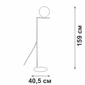 Торшер Vitaluce V3033 V3033-1/1P в Лесном - lesnoy.mebel24.online | фото 4