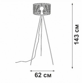 Торшер Vitaluce V3099 V3099-1/1P в Лесном - lesnoy.mebel24.online | фото 4