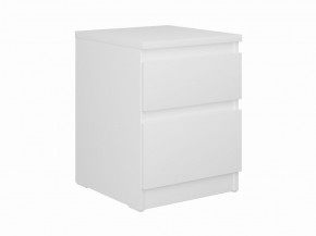 Тумба КАСТОР малая с двумя ящиками, цвет белый в Лесном - lesnoy.mebel24.online | фото