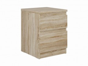 Тумба КАСТОР малая с двумя ящиками, цвет Дуб Сонома в Лесном - lesnoy.mebel24.online | фото
