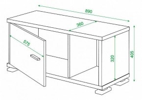 Тумба комбинированная Домино СБ-30/1 в Лесном - lesnoy.mebel24.online | фото 3