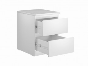 Тумба МАЛЬТА с двумя выдвижными ящиками, цвет белый в Лесном - lesnoy.mebel24.online | фото 2