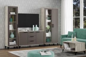 Тумба НМ 013.79 "Марсель" (Софт Графит/Дуб Крафт Серый) в Лесном - lesnoy.mebel24.online | фото 3
