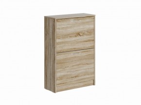 Тумба ОРИОН с двумя полками для обуви, цвет Дуб Сонома в Лесном - lesnoy.mebel24.online | фото