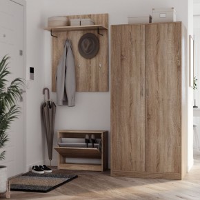Тумба ОРИОН с одной полкой для обуви, цвет Дуб Сонома в Лесном - lesnoy.mebel24.online | фото 4