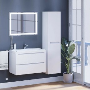 Тумба под раковину Uperwood Tanos 80 см, подвесная, белая матовая в Лесном - lesnoy.mebel24.online | фото 11