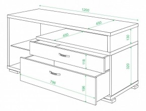 Тумба под ТВ Домино нельсон ТК-10М в Лесном - lesnoy.mebel24.online | фото 2