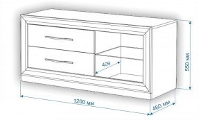 Тумба под ТВ Нобиле КА120 в Лесном - lesnoy.mebel24.online | фото 2