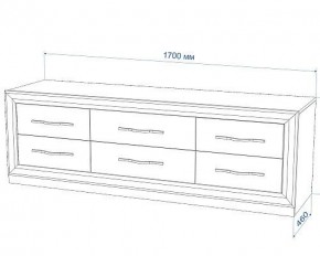 Тумба под ТВ Нобиле КАЯ170 в Лесном - lesnoy.mebel24.online | фото 2