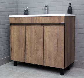 Тумба под умывальник "Modul 100"Dolche Dark без ящика Домино (DD5402T) в Лесном - lesnoy.mebel24.online | фото 6
