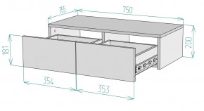 Тумба подвесная K212 в Лесном - lesnoy.mebel24.online | фото 2