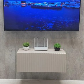 Тумба подвесная под ТВ LINES MTV1-MA 750 Бежевый (Леда-М 10.1.5) в Лесном - lesnoy.mebel24.online | фото 5