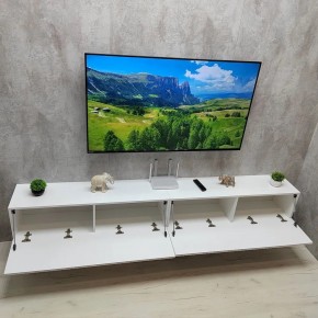 Тумба подвесная под ТВ LINES MTV4-MA 1150 Белый матовый (Белый-M 10.1.2) в Лесном - lesnoy.mebel24.online | фото 11