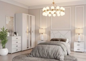 Тумба прикроватная с 2 ящиками "Сандра" в Лесном - lesnoy.mebel24.online | фото 2