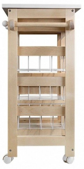Тумба с баром и корзинами Мебелик в Лесном - lesnoy.mebel24.online | фото 3