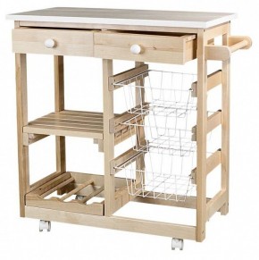 Тумба с баром и корзинами Мебелик в Лесном - lesnoy.mebel24.online | фото 5