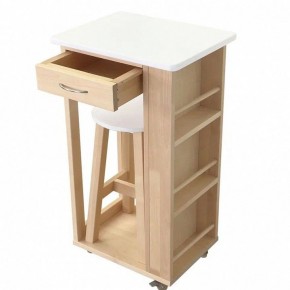 Тумба с табуретом Мебелик в Лесном - lesnoy.mebel24.online | фото 4
