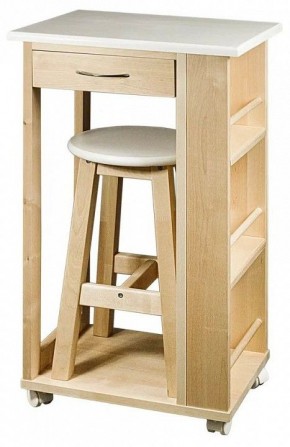 Тумба с табуретом Мебелик в Лесном - lesnoy.mebel24.online | фото 8