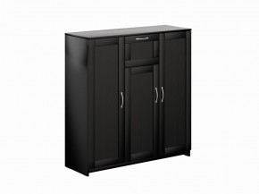 Тумба СИРИУС трехдверная с одним ящиком, цвет Дуб Венге в Лесном - lesnoy.mebel24.online | фото