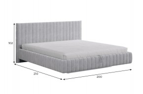 ТВИКС Кровать с ПМ 1800 в Лесном - lesnoy.mebel24.online | фото 2