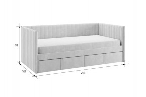 ТВИКС Кровать (софа) с ящиками 900 в Лесном - lesnoy.mebel24.online | фото 2