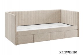 ТВИКС Кровать (софа) с ящиками 900 (капучино) в Лесном - lesnoy.mebel24.online | фото