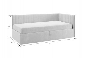 ТВИКС Кровать (тахта) с ПМ 900 в Лесном - lesnoy.mebel24.online | фото 2