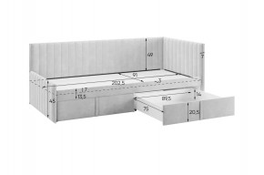 ТВИКС Кровать (тахта) с ящиками 900 в Лесном - lesnoy.mebel24.online | фото 3