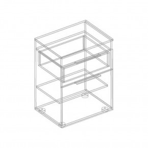 ВИТА Тумба 1-ств с ящиком и нишей в Лесном - lesnoy.mebel24.online | фото 2